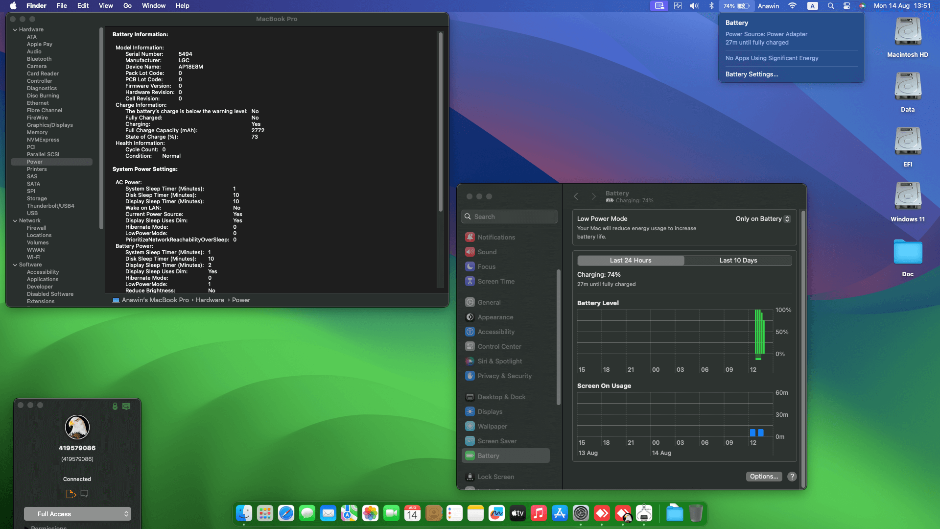 Acer Nitro 5 AN515 55 517N 4th [CometLake   Intel UHD 630 + I2C]   OpenCore 1